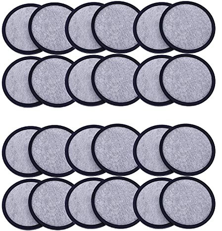 24-Pack Replacement Charcoal Water Filter Discs for Mr. Coffee Brewers Coffee Machines
