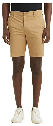 Dockers Homme Dockers Herren Smart Supreme Flex Modern Chino Short Hose, Beige/Khaki, 34 Eu Pantalons, Harvest Gold, 36 EU