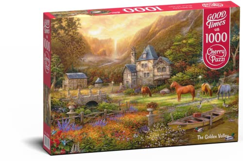 Schmidt 1000 EL. Cherry Pazzi The Golden Valley [Puzzle]