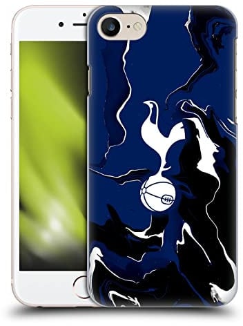 Head Case Designs Officially Licensed Tottenham Hotspur F.C. Marble Badge Hard Back Case Compatible With Apple iPhone 7/8 / SE 2020 & 2022
