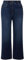 Ulla Popken Damen Jeans Mary, Weites Bein, 5-Pocket-Schnitt, Komfortbund, Denim, 36W / 34L EU