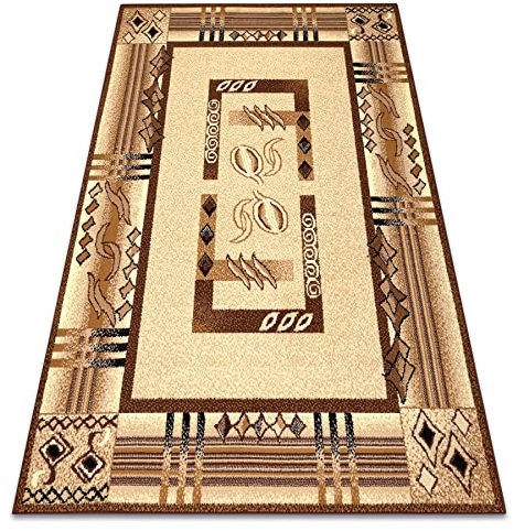 rugsx Teppich BCF Morad JAS klassisches - beige 60x110 cm