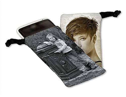 Handytasche für kleine Smartphones mit Foto und Text selbst gestalte, Personalisieren und konfigurieren 130mm x 70mm - Kaufpreis 5,90€