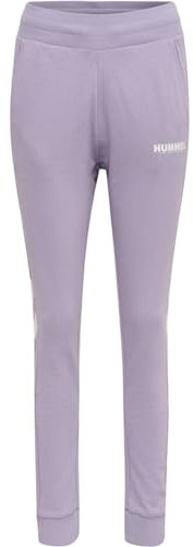 hummel Damen Sporthose lila/weiß M