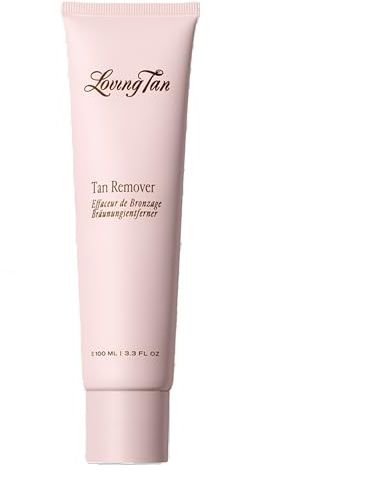 Loving Tan Deluxe Tan Remover Gel - Effective & Gentle Self Tanning Remover, Self Tanner Remover Suited for All Skin Types - Cruelty Free, Sulphate, Paraben & PEG Free - 100ml