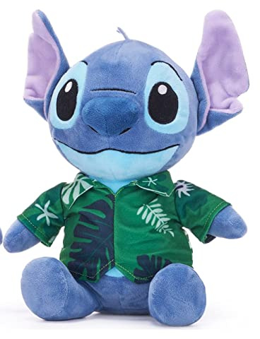 Play by Play Stitch Plüsch mit Hawaii Hemd, 3 Farben zur Auswahl (Grün)