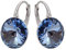 Rivoli Ohrringe Österreichische Zirkonia 925 Silber - Schmuck für Frauen und Mädchen - Hängeohrringe Ideal für Geschenke für Frauen (Light Sapphire)