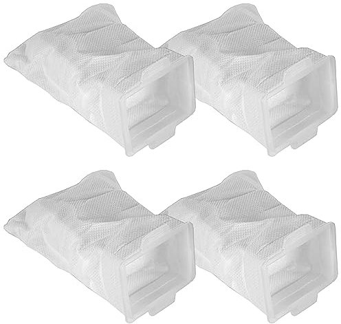 4 Stück Waschbare Staubbeutel für Makita DCL182Z DCL182 DCL140Z DCL140 BCL182Z BCL182 BCL142 Cl102/104/106/107 Waschbares Vlies-Staubsaugerzubehör, Teilenummer 166084-9