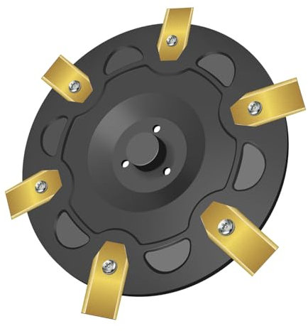 Plateau de lame, Plateau de lame de rechange Avec 6 lames, Compatible avec les tondeuses-robots Segway Navimow i105E, i108E et i110E, Disque de lame de robot de pelouse (pour la série I)