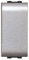 Elettrocanali – Interruttore Unipolare Elettrico MyLife 16a 1 Modulo Grigio ECL4000TEC