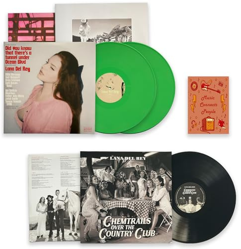 Lana Del Rey Deluxe Current Hits Collection: Exclusive Did You Know That There's a Tunnel Under Ocean Blvd / Chemtrails Over The Country Club / + Including Art Card