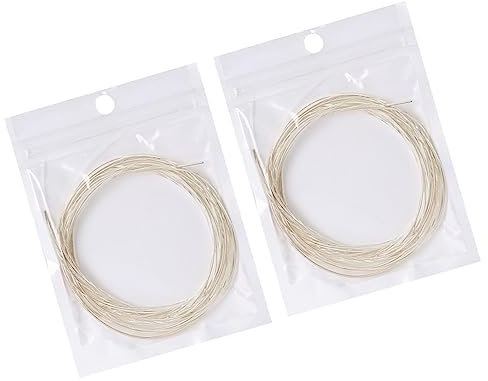ibasenice 2bolsas Cuerdas De Guitarra Profesionales De Nylon Para Guitarra Clásica y Folk y Resistentes Corrosión