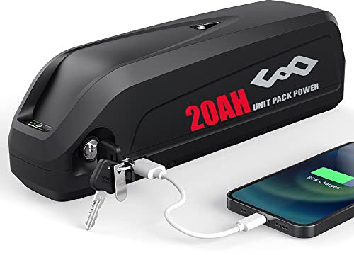 Batterie Ebike 52V 20AH LG4800cell pour 48v 52v 1500W 1000W 750W 500W 350W 250W - Lithium ION Batterie de vélo électrique