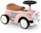DREAMADE Rutschauto, Kinder Rutschfahrzeug mit Hupe & Stauraum & DIY Abziehbild, Rutscher Jungen & Mädchen 18-36 Monate (Pink)