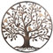 DEENZ 60Cm Large Tree Of Life Wall Art Decor Metal Family Tree Wall Sculpture Hollowed Tree Of Life Wall Hanging For Office Bedroom Living Room