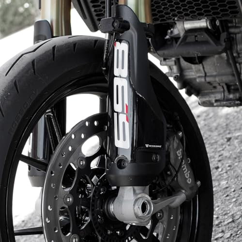 Resin Bike Adesivi Moto Compatibile con Ducati Hypermotard 698 Mono 2024. Protezione Parafango e Parasteli da Urti e Graffi. Adesivi Resinati con Effetto 3D Made in Italy