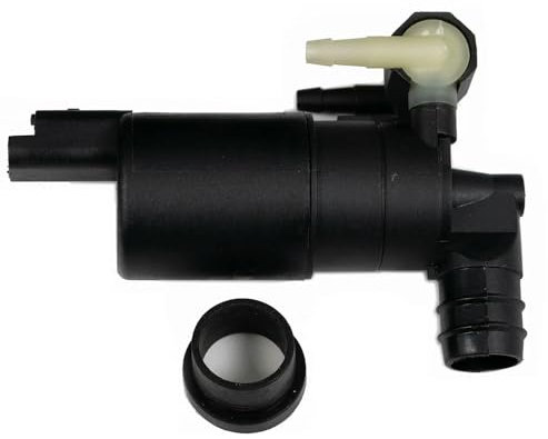 Rufutle Pompe de Lave-Glace pour Peugeot 307 607 807 106 107 308 207 208 508 5008, Pompe de Lave-Glace Double Sortie 643475/8200194414