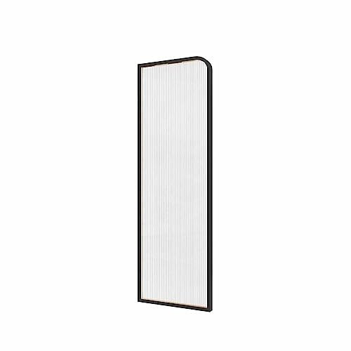 ZNBLSD Urinal-Sieb für Herren, Trennwand für öffentliche Toiletten, Wandmontage, Edelstahlrahmen und Glasplatte für Hotel/Badezimmer (Farbe: Stil 4, Größe: 120 x 40 cm)