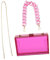 LIFKOME 1stk Transparente Tasche Damen Geldbörsen Schicke Freizeittasche Clutch-geldbörsen Für Damen Frau Tasche Klare Clutch-geldbörse Kleine Durchsichtige Geldbörse Rosy Acryl
