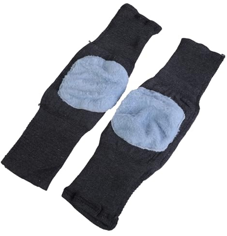Men Women Thick Wool Heated Legs Winter Warm Cashmere Cashmere Windproof Leggings Ski Cycling Leg Warmers Knee Warmer