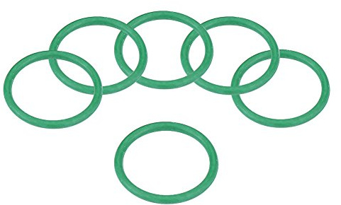 Fdit Hydriertes Nitril-Butadien-Gummi-Klima-Dichtungsdichtung, 270pcs Verschiedene O-Ring-Dichtungen, für Elektrische Geräte (GREEN)