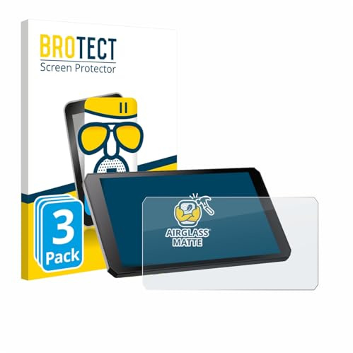 BROTECT Schutzglas für RiderNav R7M | 3 Stück Entspiegelnder Displayschutz Made in Germany Schutzfolie Matt Kratzfest 9H Anti-Fingerprint Einfache Montage