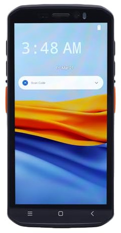 Fyearfly PDA-X5 Barcode Scanner with Android 14, 5.5 Inch Screen, Rugged NFC Data Terminal, 4G LTE & 5G WiFi for All-Day Warehouse and Logistics Organisation