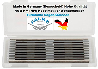 AEG HTH 75 (10 Stück) Hartmetall Wendemesser 75,5 x 5,5 x 1,1 mm