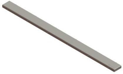 KESSEL 680257 - Edelstahleinleger für Duschrinnen 750 mm