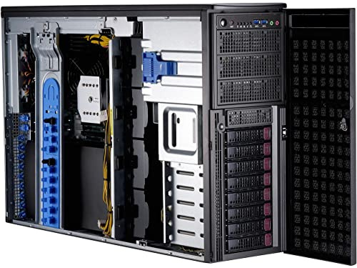 Supermicro SuperServer 7049GP-TRT Intel® C621 LGA 3647 Rack (4 U) Grau – Bareboneserver (Intel® C621, LGA 3647, Intel® Xeon®, 10,4 GT/s, Intel® Xeon®, DDR4-SDRAM)