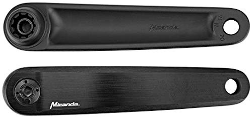 Miranda Delta Double Diamond Kurbelgarnitur für Bosch E-Bike ISIS Standard Q:16 schwarz
