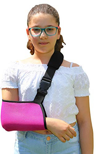 SOLES Élingue bras maille avec Sangle d’Épaule Rembourrée (Rose) SOLES80