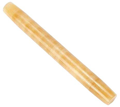 JLCP 25Cm Baking Rolling Pin, Diameter 2.3Cm Non-Stick Dough Roller for Pizza, Pasta, Pie Crust, Cookie, Fondant Icing,Yellow