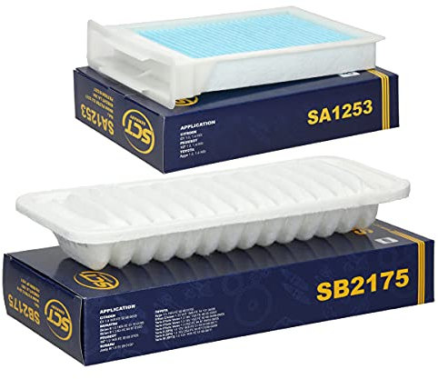 SCT Germany Inspektionspaket Wartungspaket Filterset 1 x Luftfilter 1 x Innenraumfilter