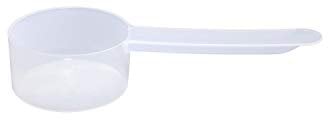 Plastic Measuring Scoop, (18 cc | 1.30 Tablespoon | 18 mL) Long Handle Spoons for Powders and Granules, Coffee, Pet Food, Grains, Protein, Spices and Other Dry Goods, BPA Free (Pack of 1)