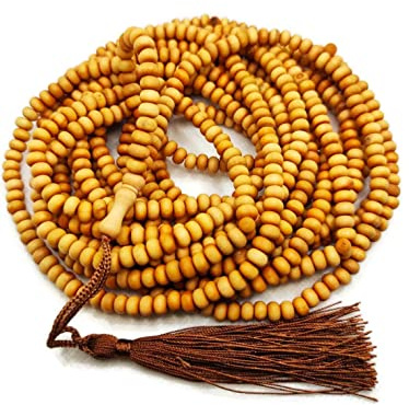 1000 Perlen Zitronenholz Tasbih Echter Zitronenbaum Tasbih Gebetskette Misbaha Tesbih Tasbeeh 4,5x6,5mm
