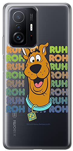 ERT GROUP custodia per cellulare per Xiaomi 11T 5G / 11T PRO 5G originale e con licenza ufficiale Scooby Doo, modello 003 adattato alla forma dello smartphone, parzialmente trasparente