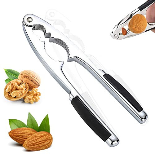 YDMAJF Casse-Noisettes Pinces à Noix Noix Outil en Alliage De Zinc Casse-Noisette Pince Casse Noisette Pince Casse Noix Manuel pour Noix de pécan Noix amandes Noisette et pistaches (Noir)