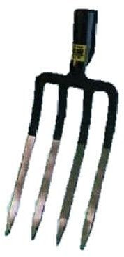 Spatengabel mit dreieckigen Zähnen 26 cm aus geschmiedetem Stahl - ABT