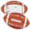 ERHACHAIJIA 15 Stück American Football geformte Einladungskarten mit Umschlägen, lustige Geburtstags-, Sport-Party, Babyparty, Fußball-Party, Einladungen für Jungen, Mädchen, Erwachsene,