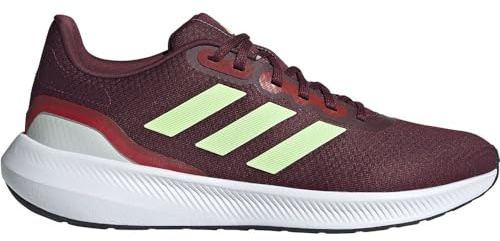 Adidas Herren Runfalcon 3.0 Shoes, Shadow red/Green Spark/Better Scarlet, 42 EU