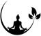 iplusmile Yoga-meditations-wandaufkleber Wandtattoo Buddhistische Wandtattoos Yoga-wandtattoo Yoga-haltungen Wanddekoration Buddha- Bad Pvc Fitness Sport Fensteraufkleber