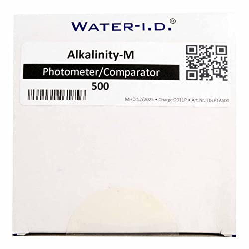 well2wellness® Pool Testtabletten/Messtabletten Alkalinity-M (Alkalität/Säurekapazität) für Photometer/Comparator - 500er Pack