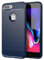 Compatible with/Replacement for iPhone 7 Plus Case Back Cover Ultra-Thin TPU Bumper SSDTXW (Blue)