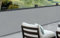 COOL AREA Brise-Vue pour Balcon HDPE Couverture de confidentialité Écran,Vent Protection UV Résistant aux,90x400cm,Gris Clair