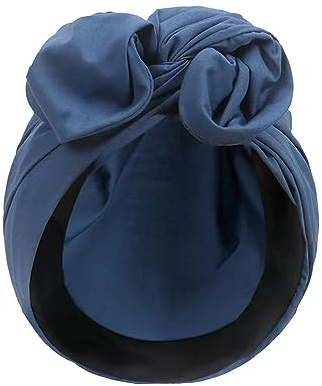 Pluto & Fox Mütze Damen Mütze Kreuz Turban Retro Stirnbänder Band Schal Kopf mit Draht Ornament