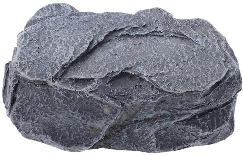 iplusmile Simulation Stein Schlüsselbox Verstecktes Schlüsselversteck Für Outdoor Garten Deko wasserdichte Aufbewahrungslösung Mit Realistischem Stein-Design