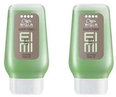 Wella EIMI Sculpt Force – Haargel mit UV-Schutz und sehr starkem Halt – schnell einziehendes Styling Gel für ein definiertes, glänzendes Haarstyling