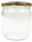 48x Twist Off Gläser 500g (405ml) im Karton mit Deckel für Lebensmittel Honiggläser Neutralgläser Glas Bienen Honig Marmelade Früchte Vorratsglas Rundgläser, Motiv