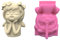 CASNO Silikonform, Blumenmädchen, Beton, Blumentopf, Sukkulenten, Ton, Zement, Gips, DIY, Zuhause, Garten, Blumentöpfe